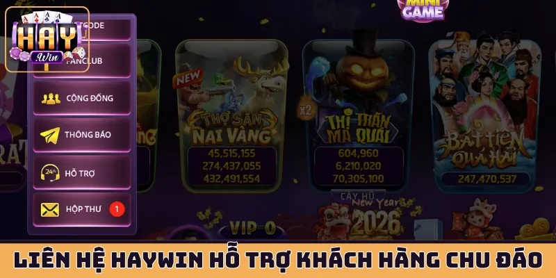 Liên hệ HAYWIN hỗ trợ khách hàng chu đáo