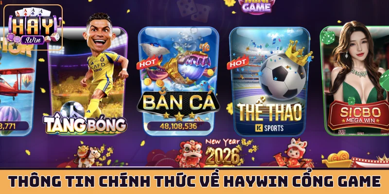 Thông tin chính thức về HAYWIN cổng game